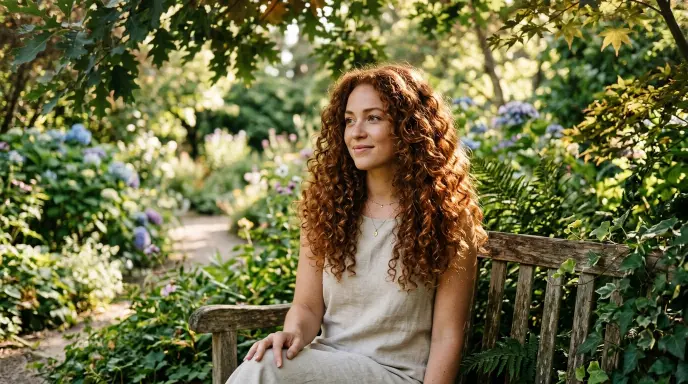 Smooth Curly Hair Rizz for Dating Apps